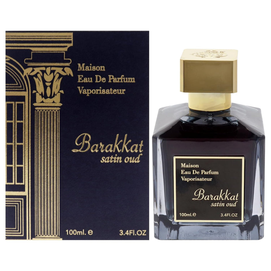 FRAGRANCE WORLD BARAKKAT SATIN OUD 3.4 EDP UNISEX