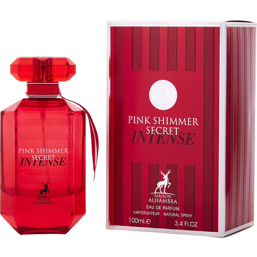 MAISON ALHAMBRA PINK SHIMMER SECRET INTENSE 3.3 EDP