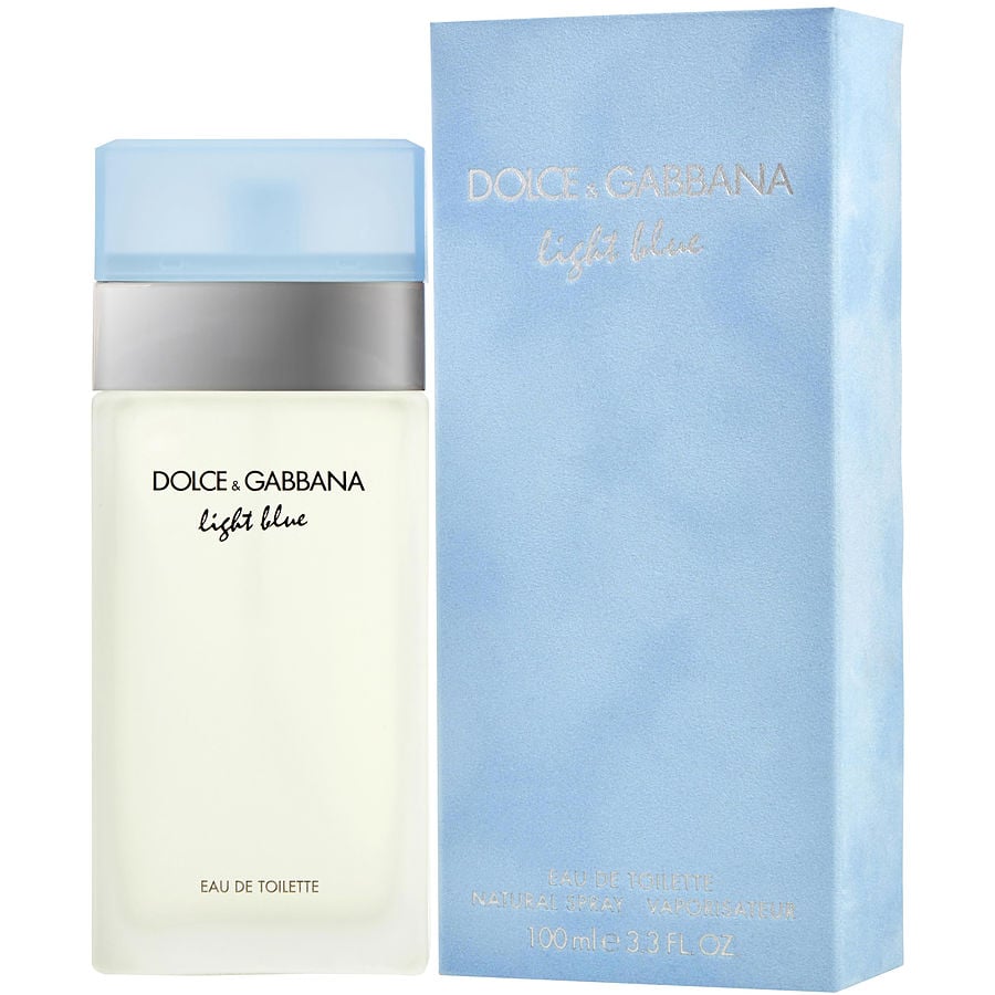 DG LIGHT BLUE 3.4 EDT WOMEN OLD VERSION