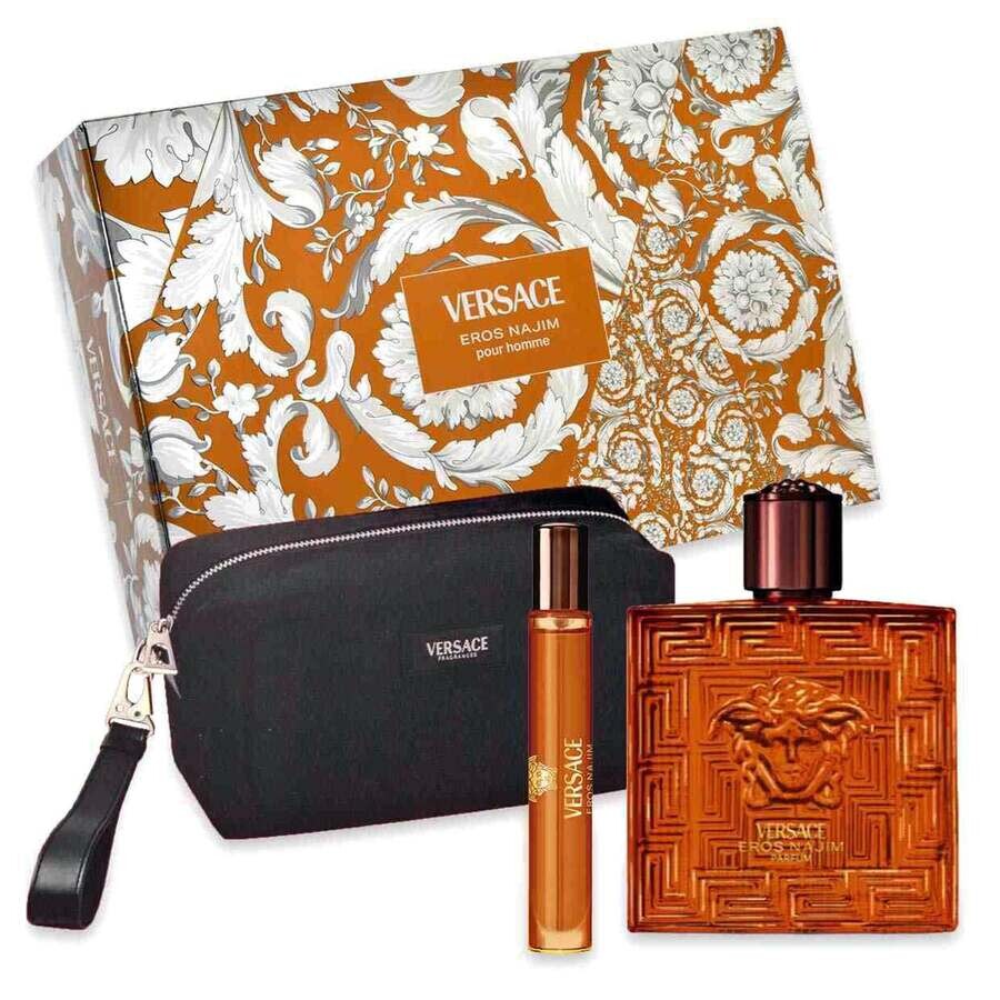 VERSACE EROS NAJIM 3.4 PARFUM MEN + 10ML + GWP