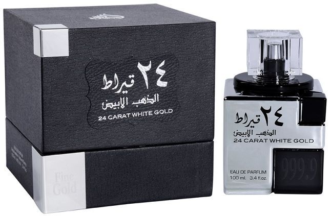 Lattafa 24 Carat White Gold 3.4 oz EDP Unisex