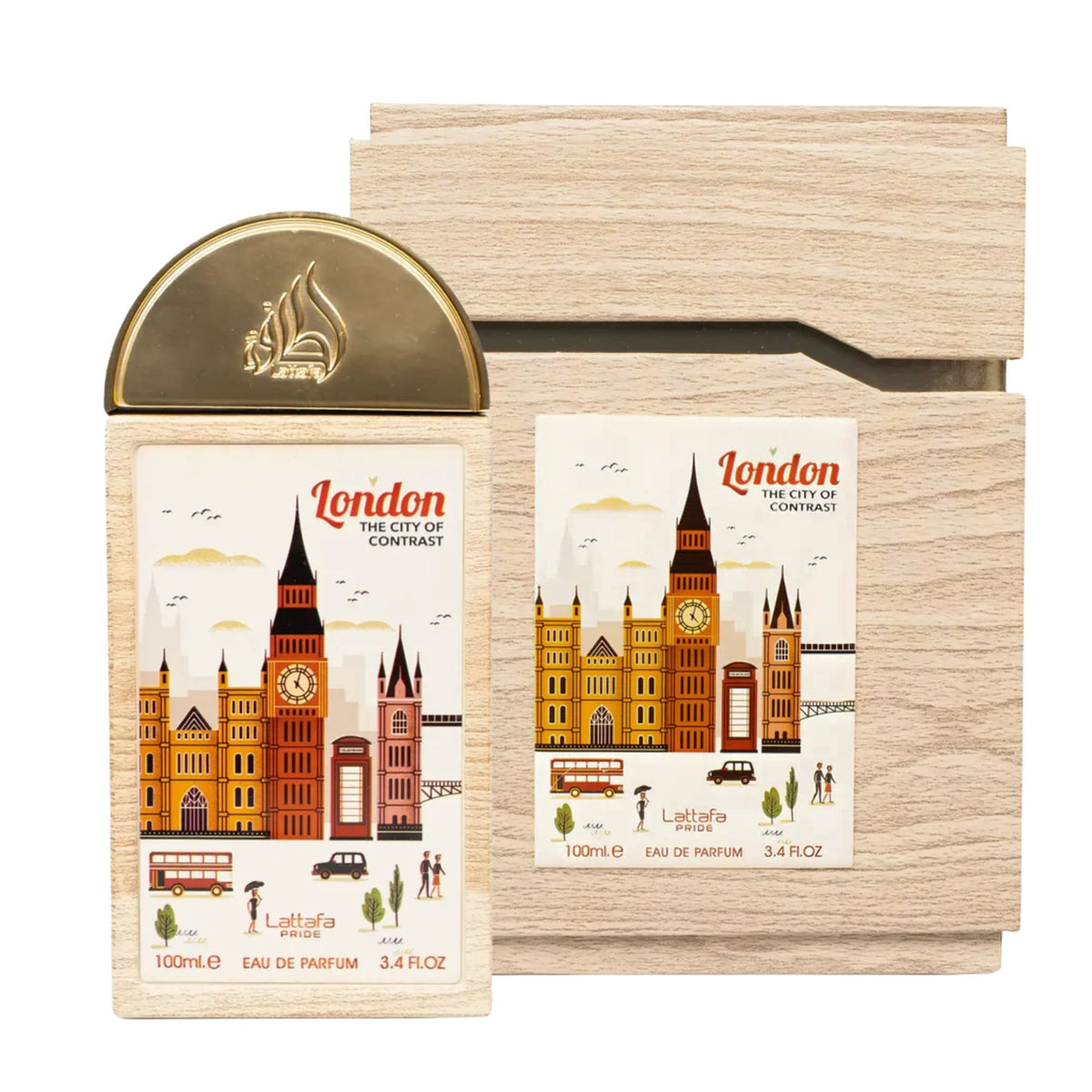 LATTAFA LONDON THE CITY OF CONTRAST 3.4 EDP UNISEX
