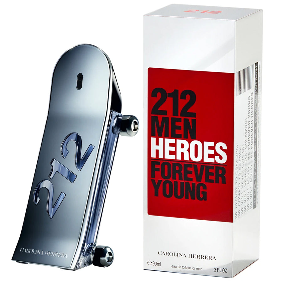 CH 212 Heroes Forever Young 3.0 oz EDT for men