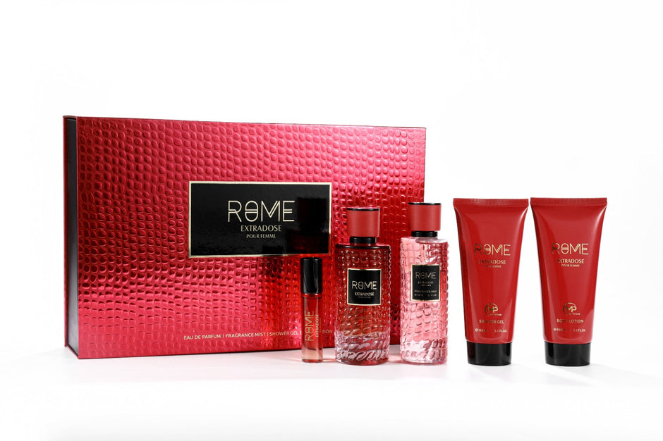 BHARARA EXTRADOSE POUR FEMME SET 5 PCS EDP 5.0 OZ