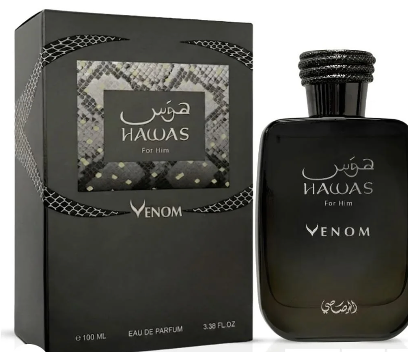 RASASI HAWAS VENOM 3.4 EDP UNISEX