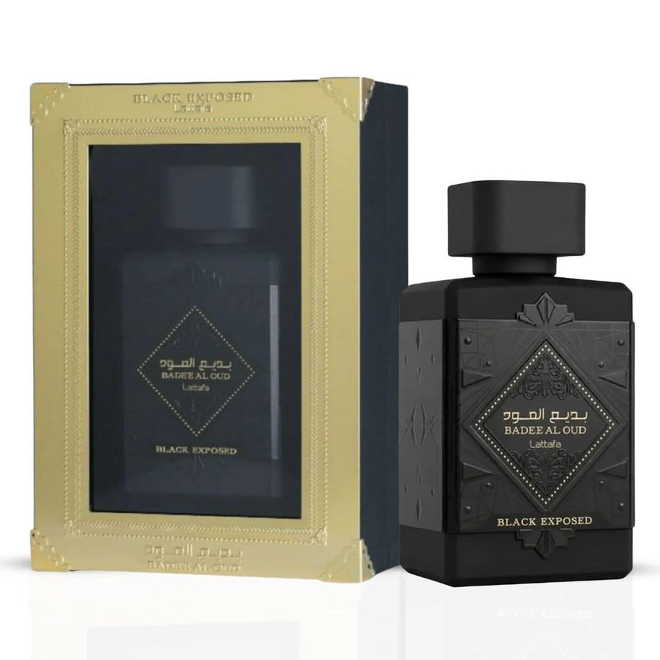 LATTAFA BADEE AL OUD BLACK EXPOSED 100ML EDP SPRAY