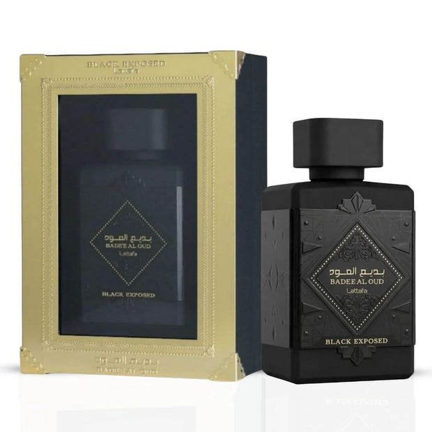 LATTAFA BADEE AL OUD BLACK EXPOSED 100ML EDP SPRAY