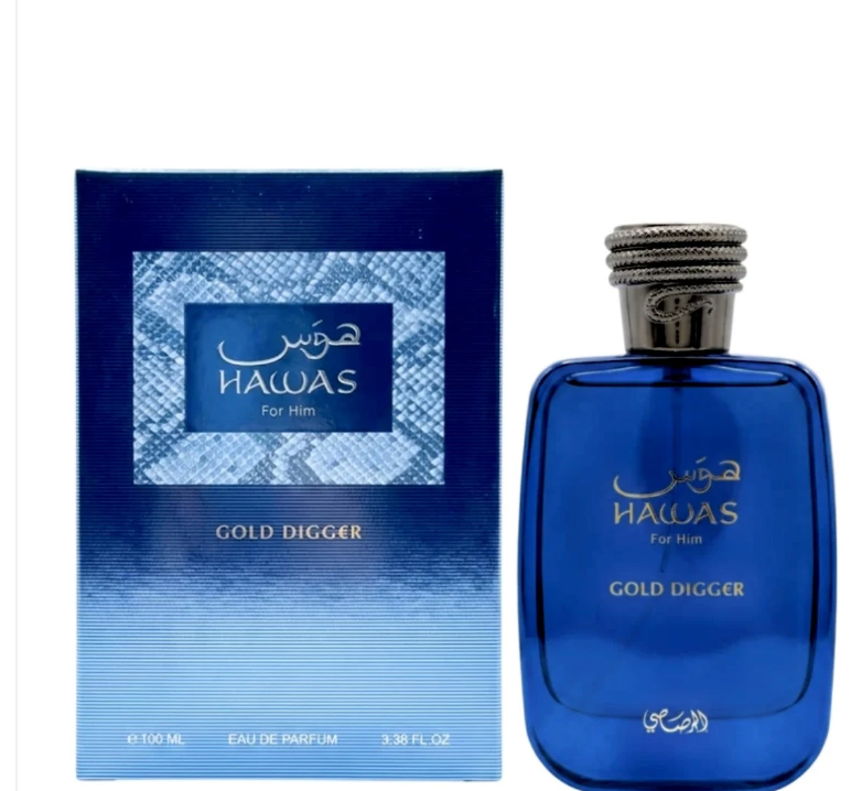 RASASI HAWAS GOLD DIGGER 3.4 EDP MEN