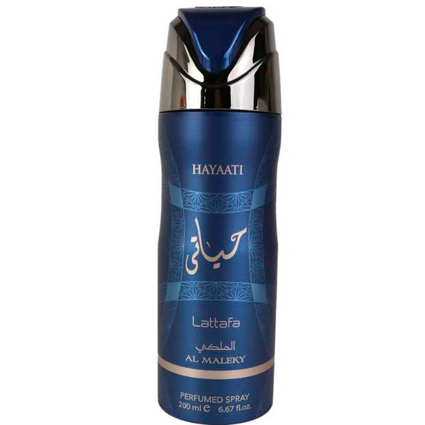 LATTAFA HAYAATI AL MALEKY 6.67 PERFUMED DEODORANT SP UNISEX