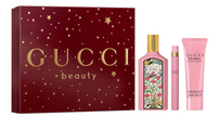 Gucci Flora Gorgeous Gardenia 3 PCS Set 3.4 oz EDP + 10 ml Travel Spray + 1.6 oz Body Lotion for Women