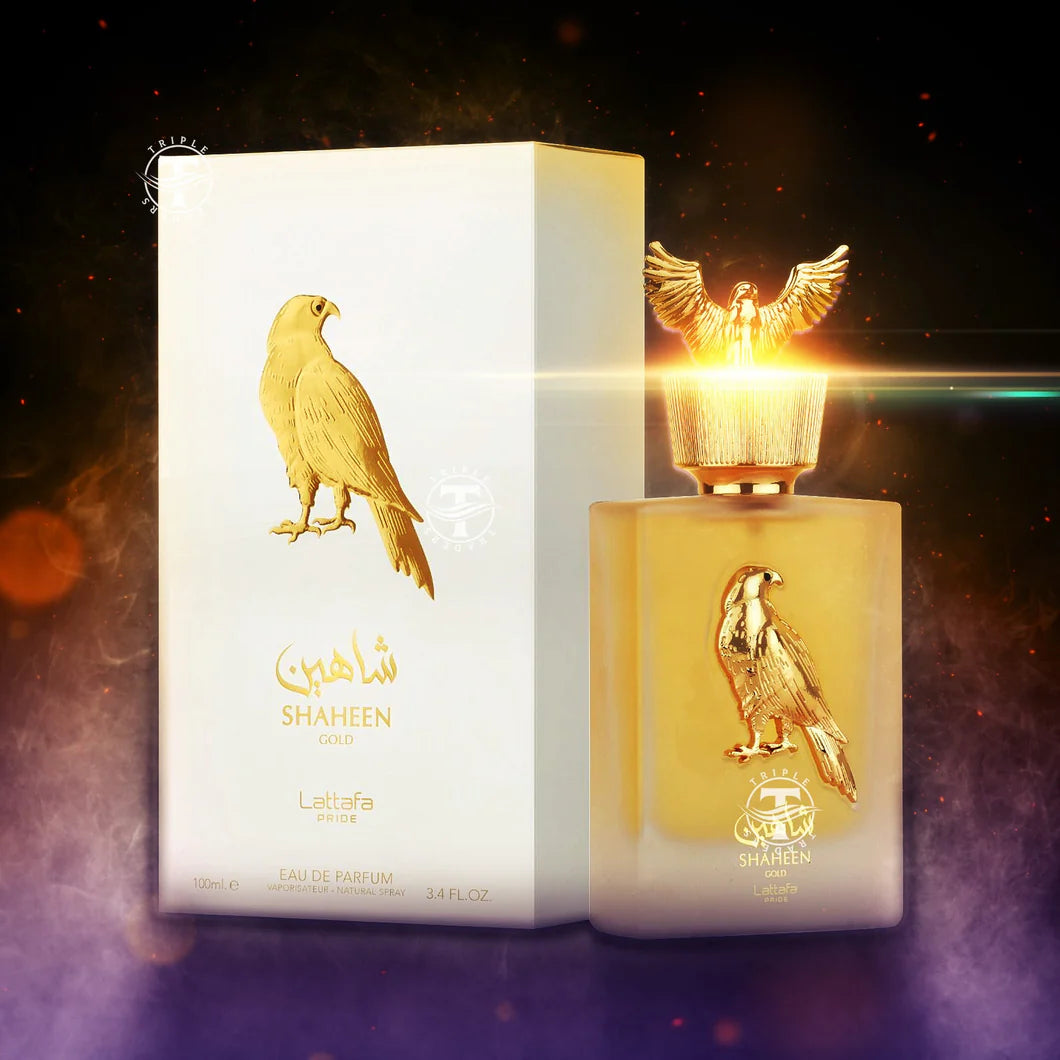 Lattafa Shaheen Gold 3.4 oz EDP for Ladies