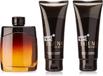 Mont Legend Night 3PC Set 3.3 oz EDP + 3.4 oz Shower Gel + 3.4 oz After Shave Balm Men