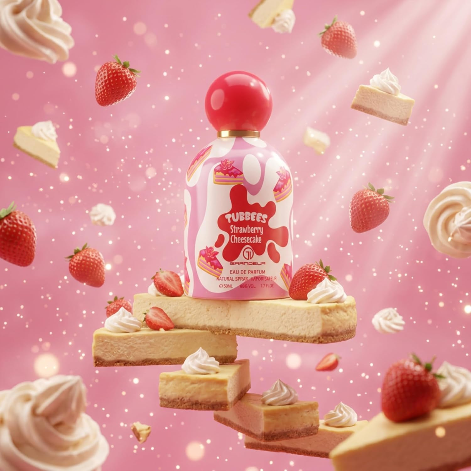 Tubbees Strawberry Cheesecake 1.7 oz EDP for Kids