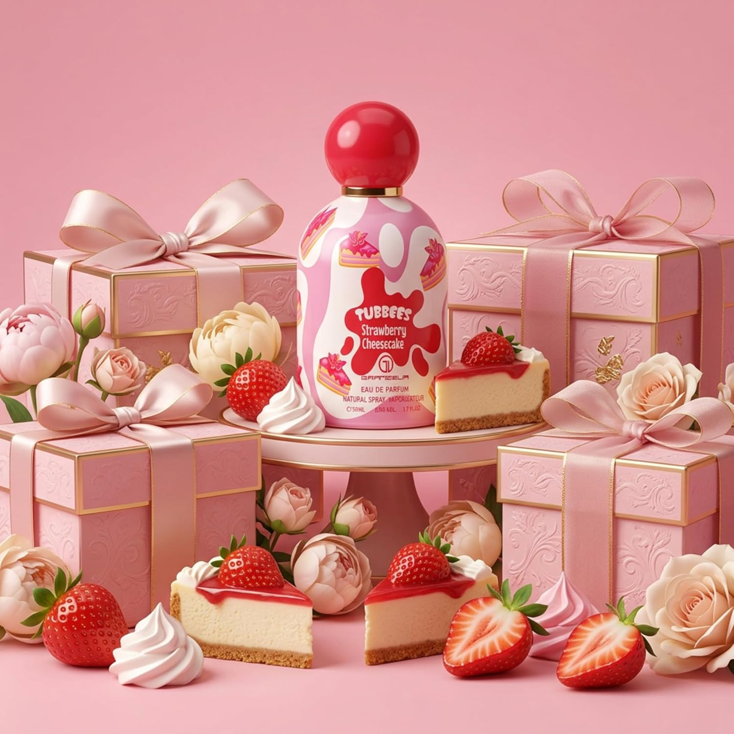 Tubbees Strawberry Cheesecake 1.7 oz EDP for Kids