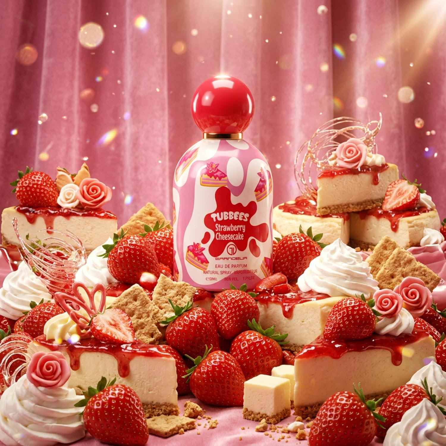 Tubbees Strawberry Cheesecake 1.7 oz EDP for Kids
