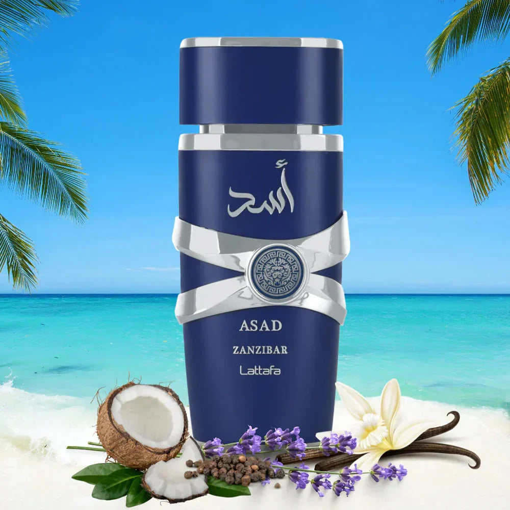 Lattafa Asad Zanzibar 3.4 oz EDP for men