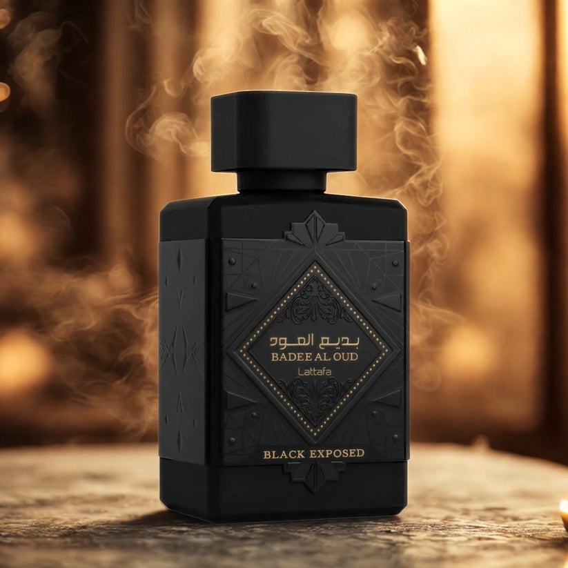 Lattafa Bade'e Al Oud Black Exposed 3.4 oz EDP Unisex