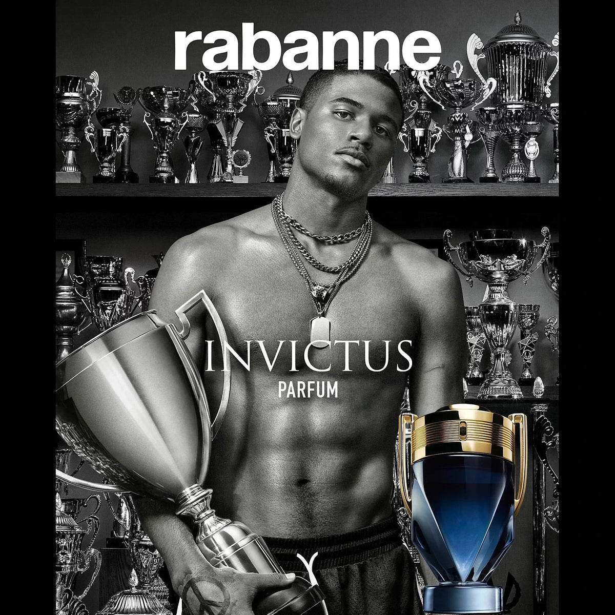 Paco Rabanne Invictus 3.4 oz Parfum for men