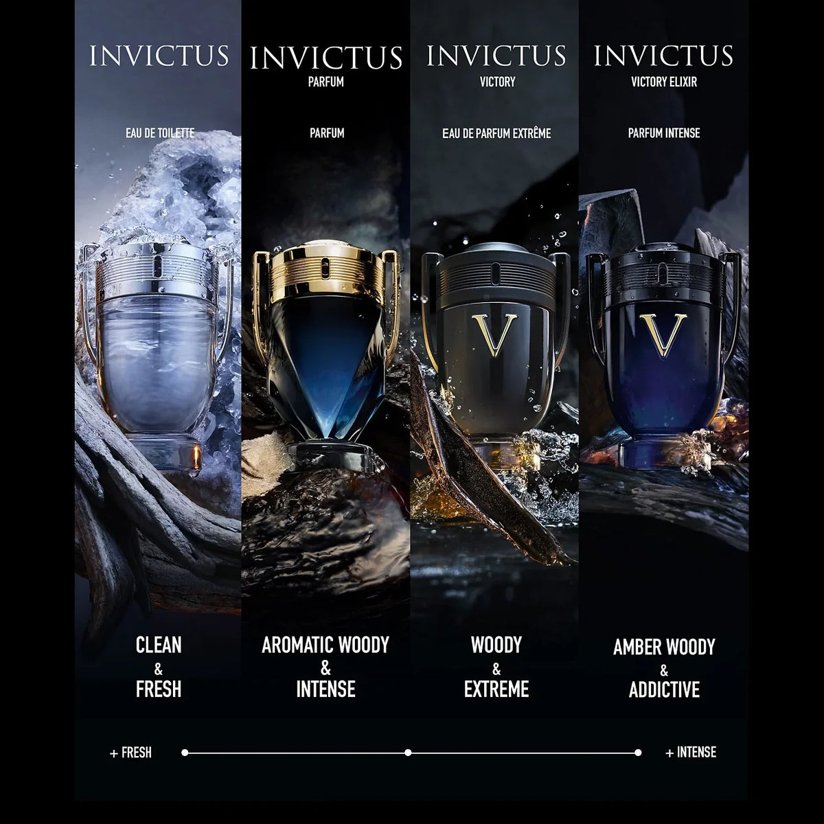 Paco Rabanne Invictus 3.4 oz Parfum for men