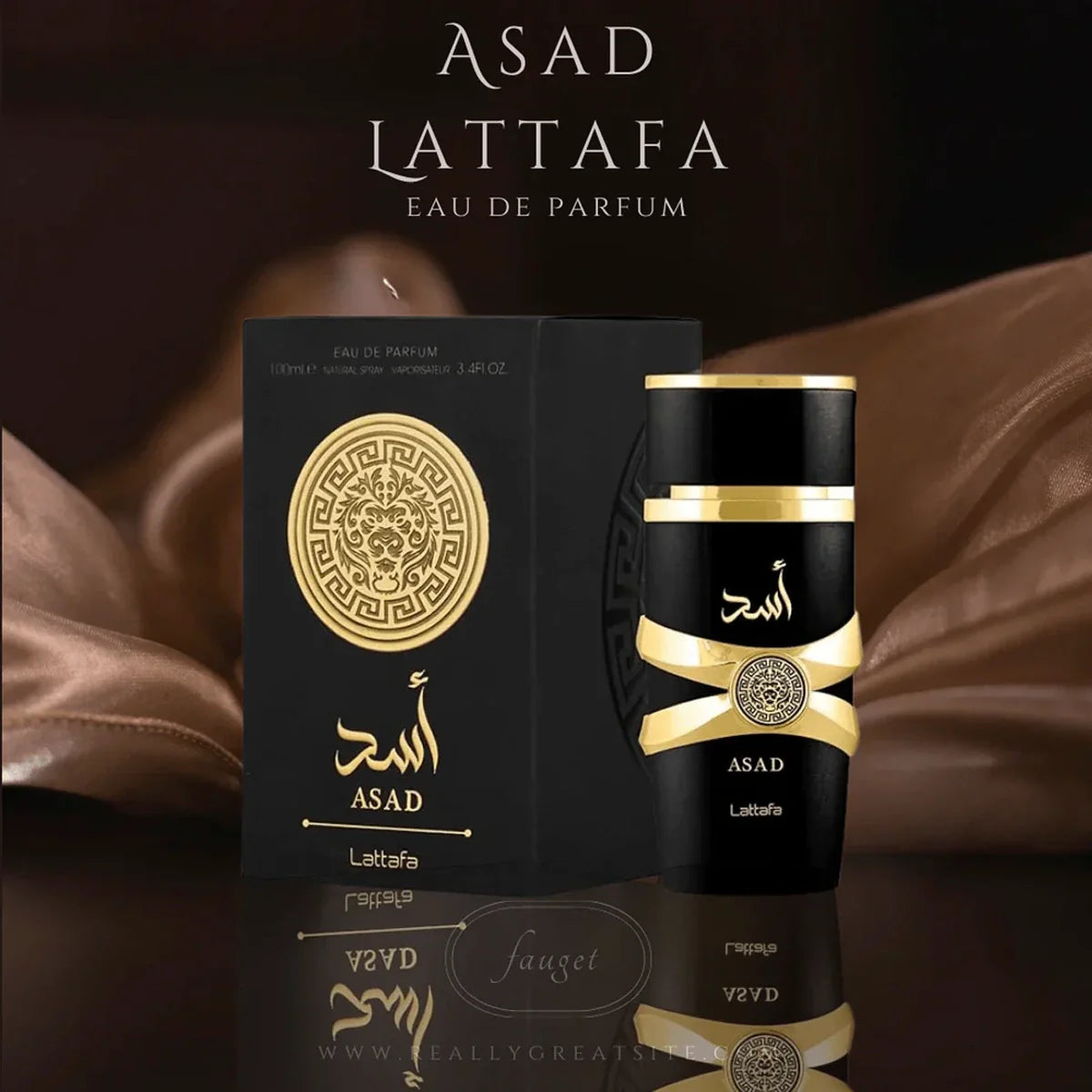 Lattafa Asad 3.4 oz EDP for men