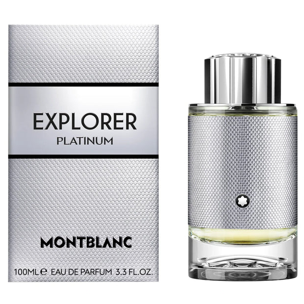 Mont Blanc Explorer Platinum 3.4 oz EDP for men