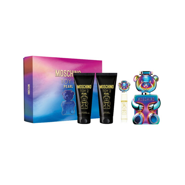 Toy 2 Pearl 4 PCS Set 3.4 oz EDP + 3.4 oz Shower Gel + 3.4 oz Body Lotion + 10 ml EDP for Women