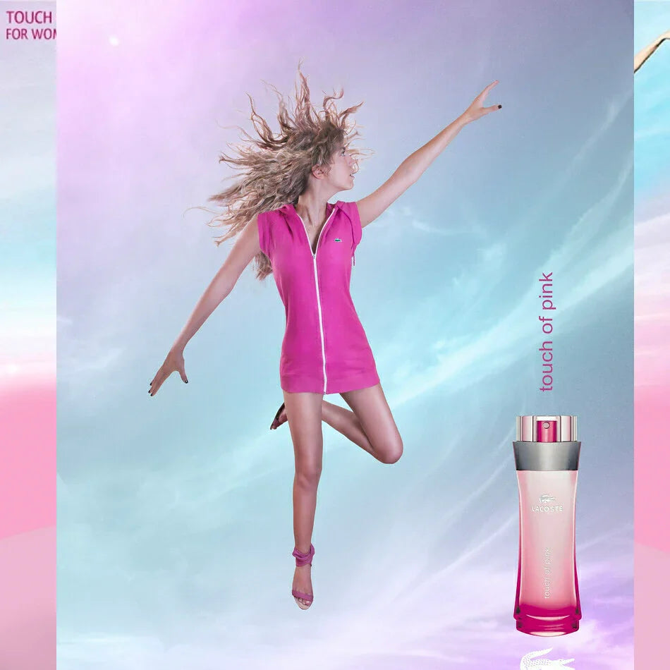 Lacost Touch of Pink 3.0 oz EDT for women