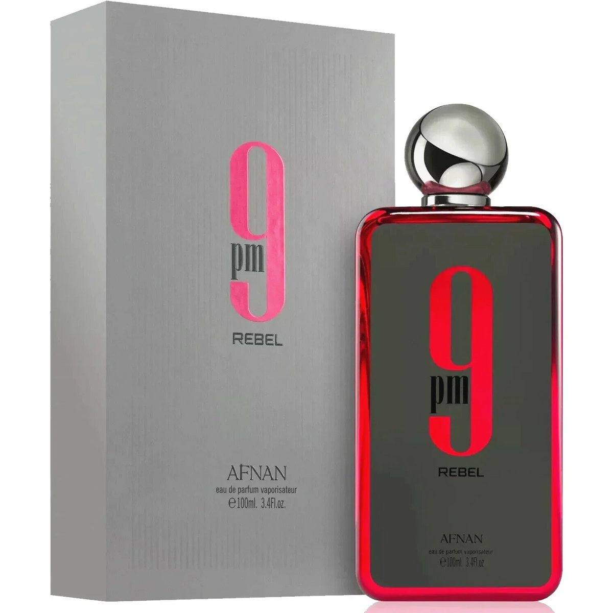 Afnan 9 PM Rebel 3.4oz EDP unisex