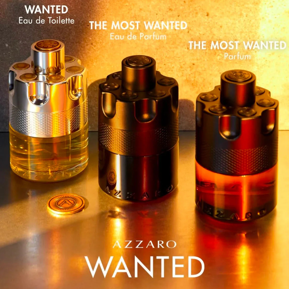 Azzaro The Most Wanted 3.4 oz Parfum for men