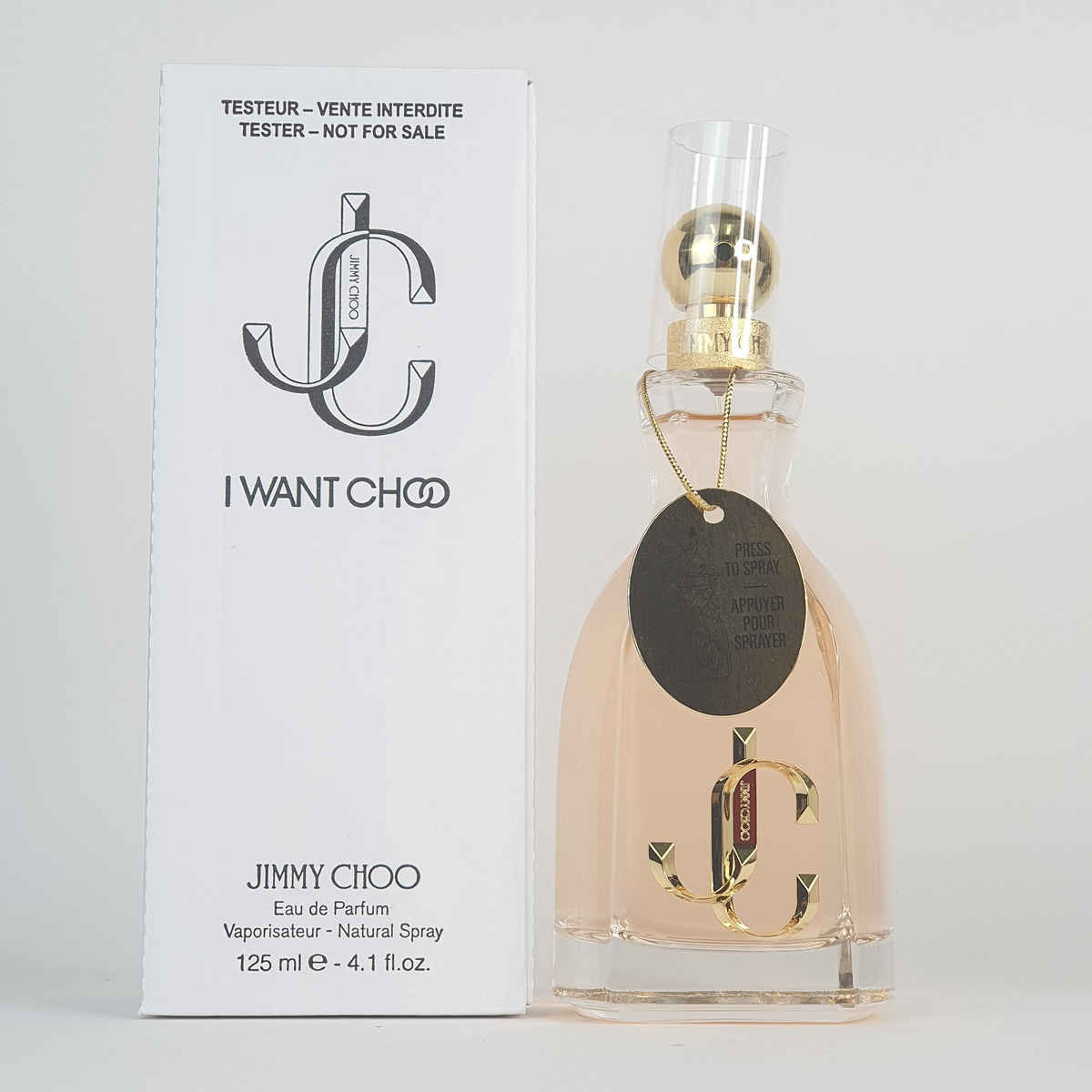Jimmy Choo I Want Choo Tester 4.1 oz EDP for Women