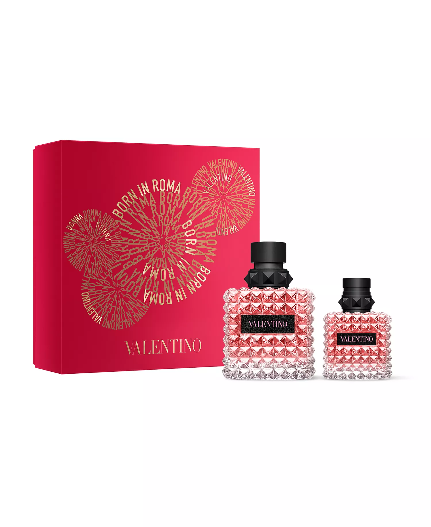 Valentino Donna Born In Roma 2 Piece Gift Set – 3.4 oz EDP + 1.0 oz EDP for Women