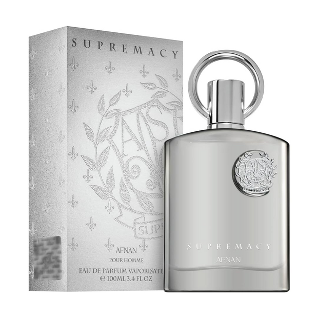 Afnan Supremacy Silver 3.4 oz EDP for Men