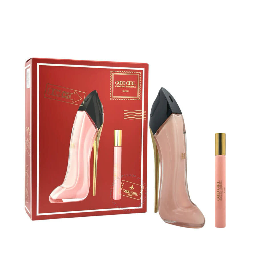 CH Good Girl Blush 2 Piece Gift Set – 2.7 oz EDP + 0.34 oz EDP for Women