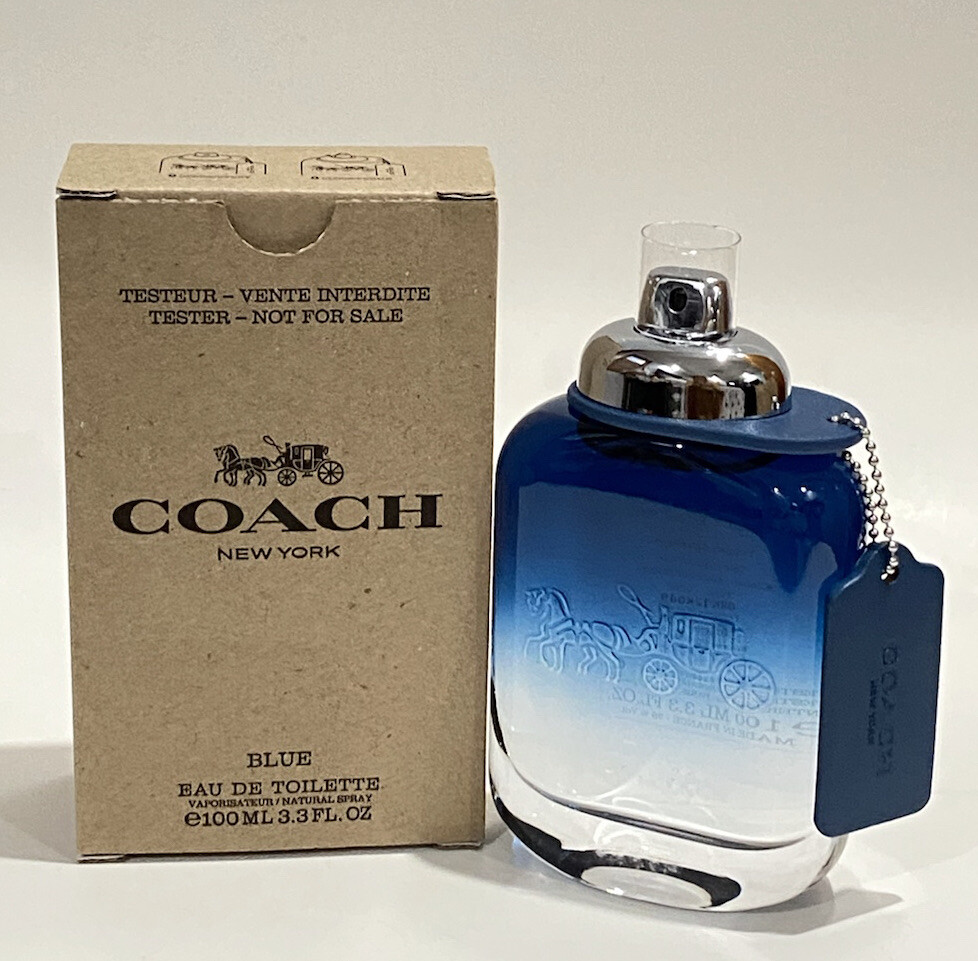 Coach Blue Tester 3.4 oz EDT for Men