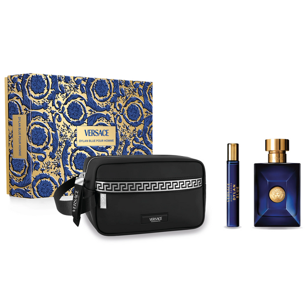Dylan Pour Homme 2 Piece Gift Set – 3.4 oz EDT + 0.33 oz EDT + Pouch for Men