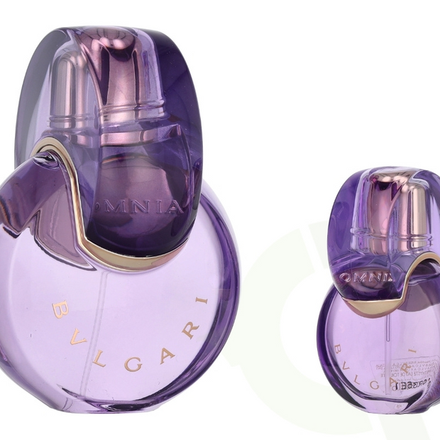 Bvlgari Omnia Amethyste 2 Piece Gift Set – 3.4 oz EDT + 0.5 oz EDT for Women