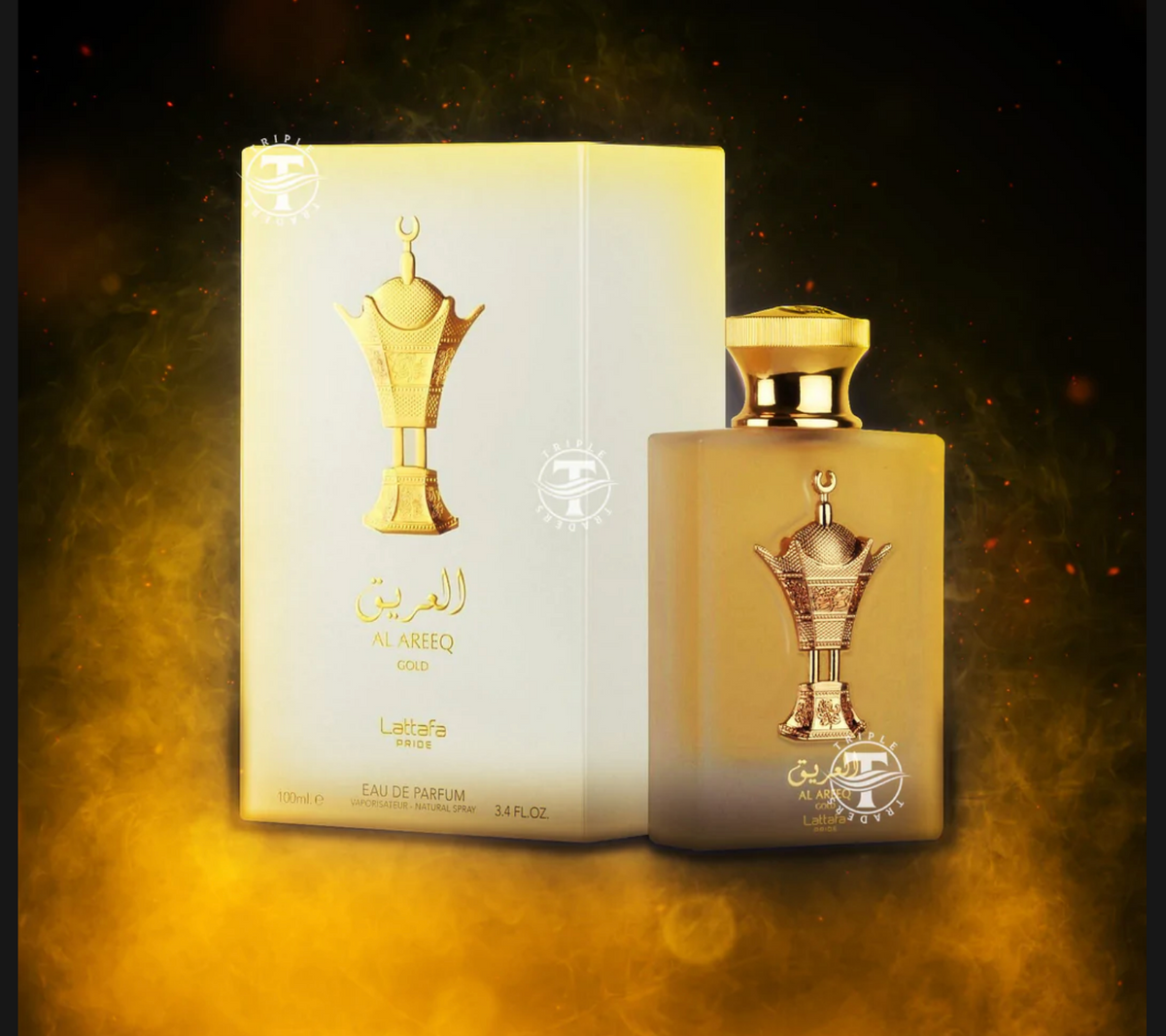 Lattafa Al Areeq Gold 3.4 oz Eau de Parfum Unisex