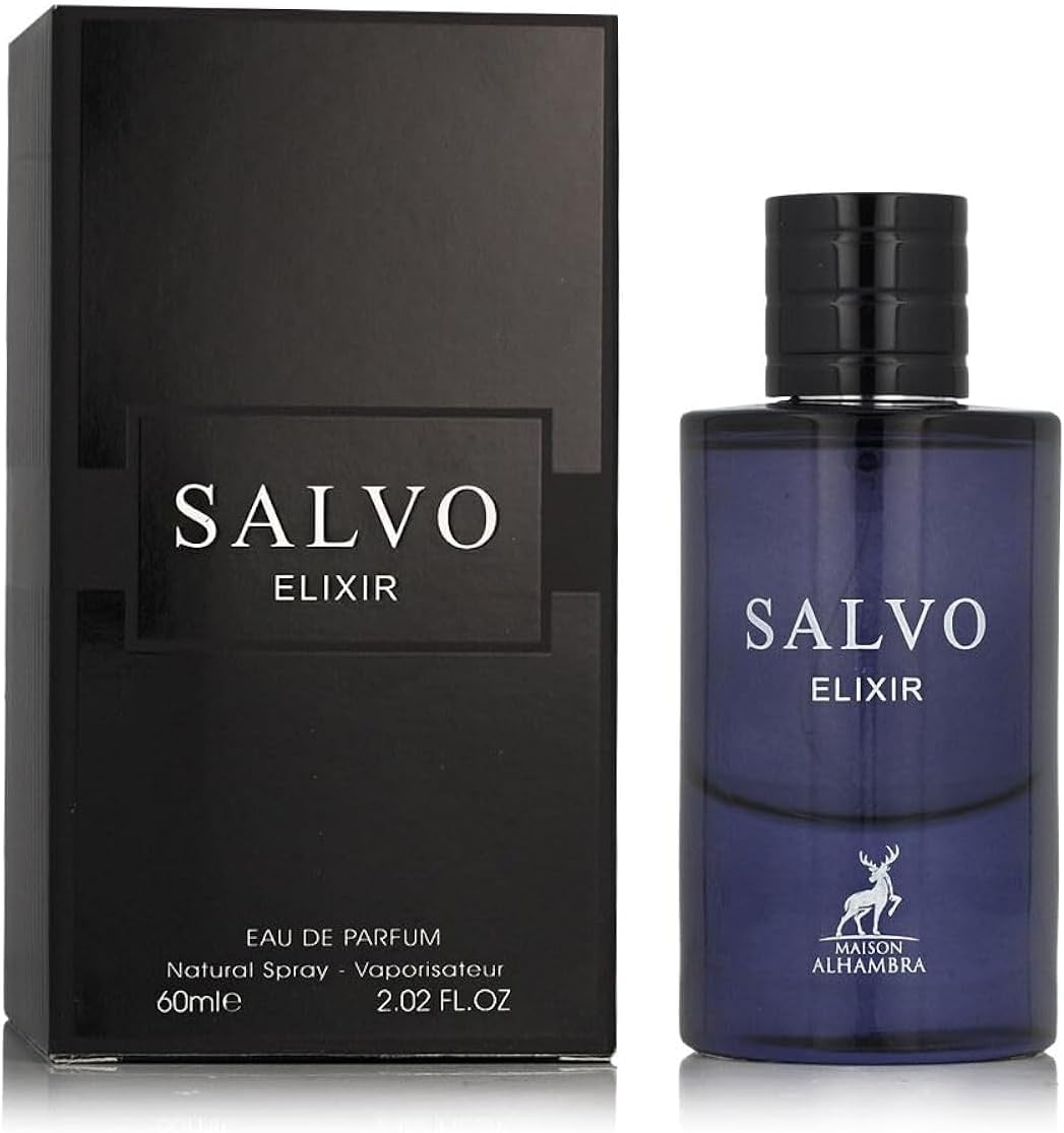 Maison Alhambra  Salvo Elixir 2.02 oz Eau De Parfum for Men