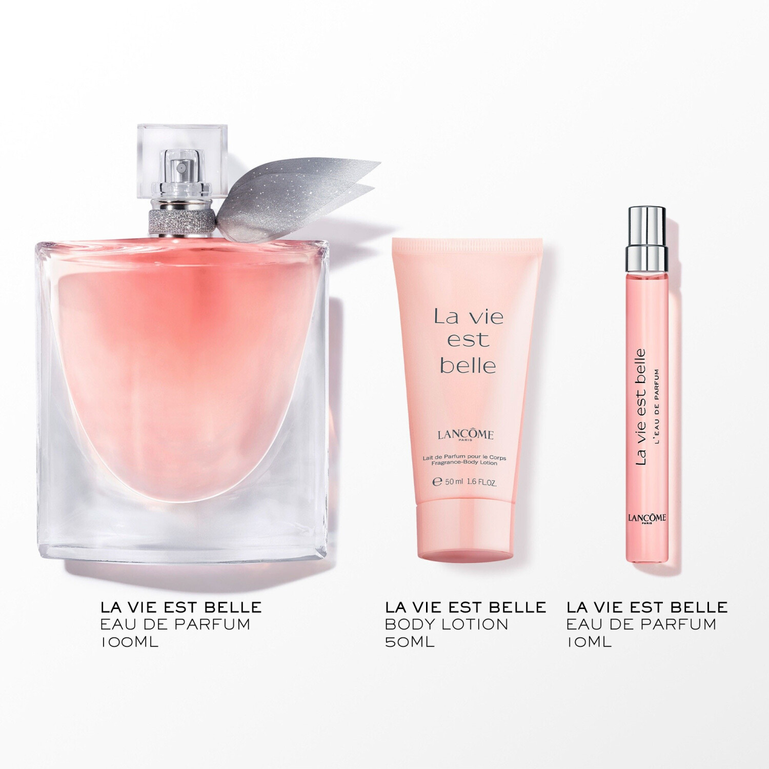 La Vie Est Belle 3-Piece Gift Set for Women 3.4 oz EDP + 1.6 oz Body Lotion + 0.35 oz EDP Women