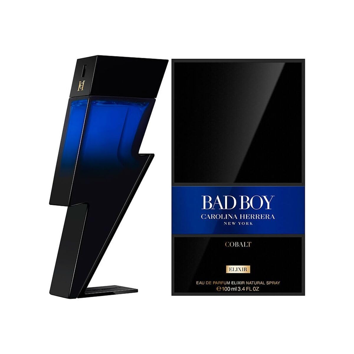 Carolina Herrera Bad Boy Cobalt Elixir 3.4 oz EDP for Men