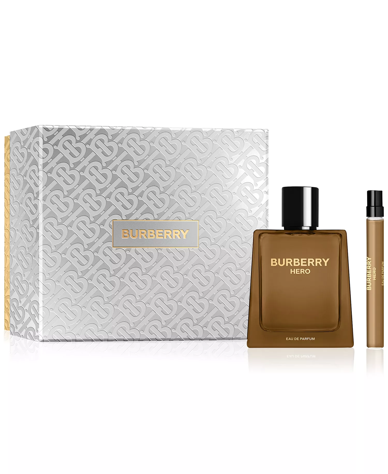Burberry Hero 2-Piece Gift Set 3.4 oz EDP + 0.34 oz EDP for Men