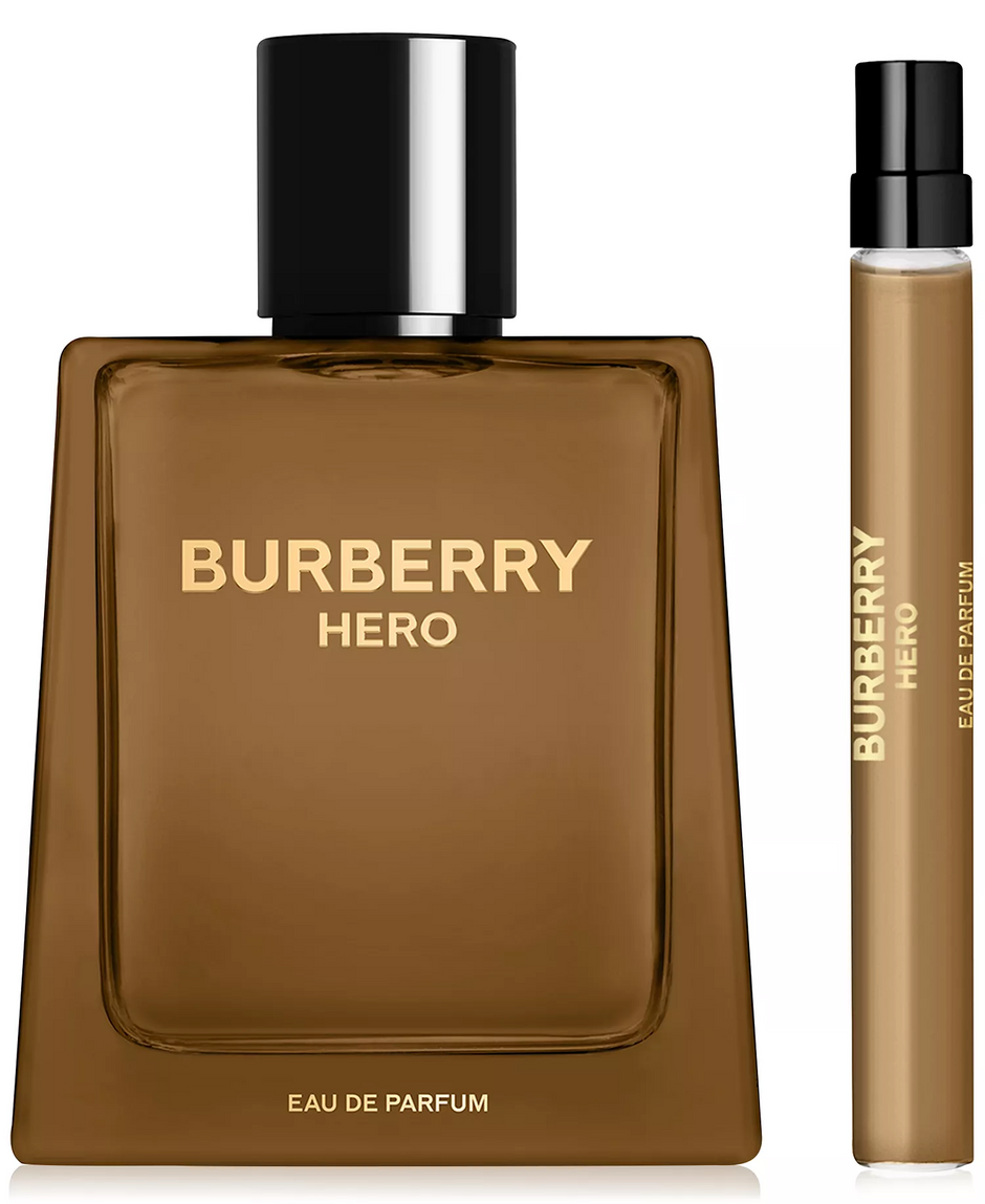Burberry Hero 2-Piece Gift Set 3.4 oz EDP + 0.34 oz EDP for Men