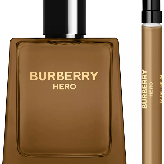 Burberry Hero 2-Piece Gift Set 3.4 oz EDP + 0.34 oz EDP for Men