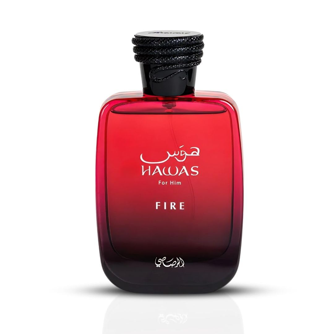 Rasasi Hawas Fire 3.38 oz Eau de Parfum for Men