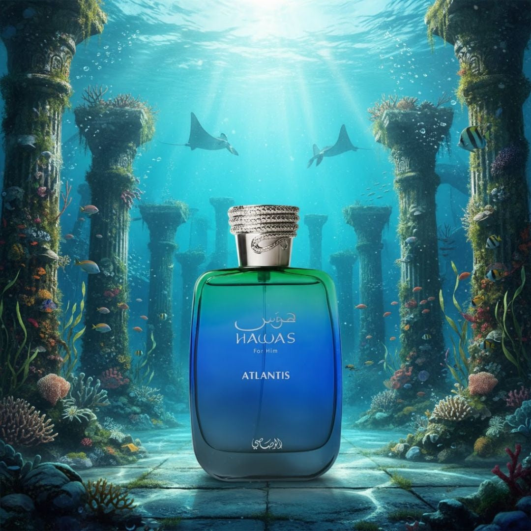 Hawas Atlantis 3.38 oz Eau de Parfum for Men