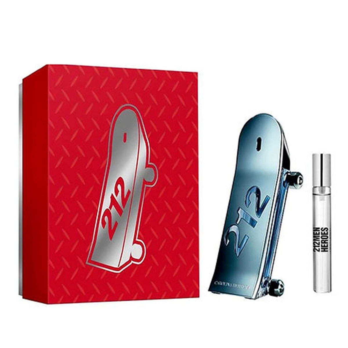 CH 212 Heroes 3.0 oz + 0.34 oz Eau de Toilette for Men