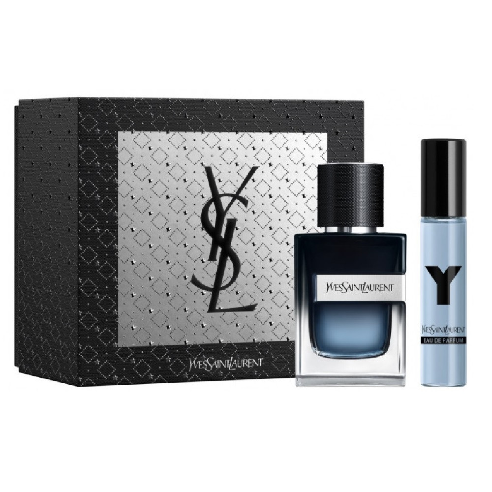 Y by YSL 2-Piece Gift Set 2.0 oz EDP + 0.34 oz EDP for Men