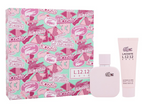 Lacoste Rose 2-Piece Gift Set 1.7 oz EDP + 3.4 oz Body Lotion for Women