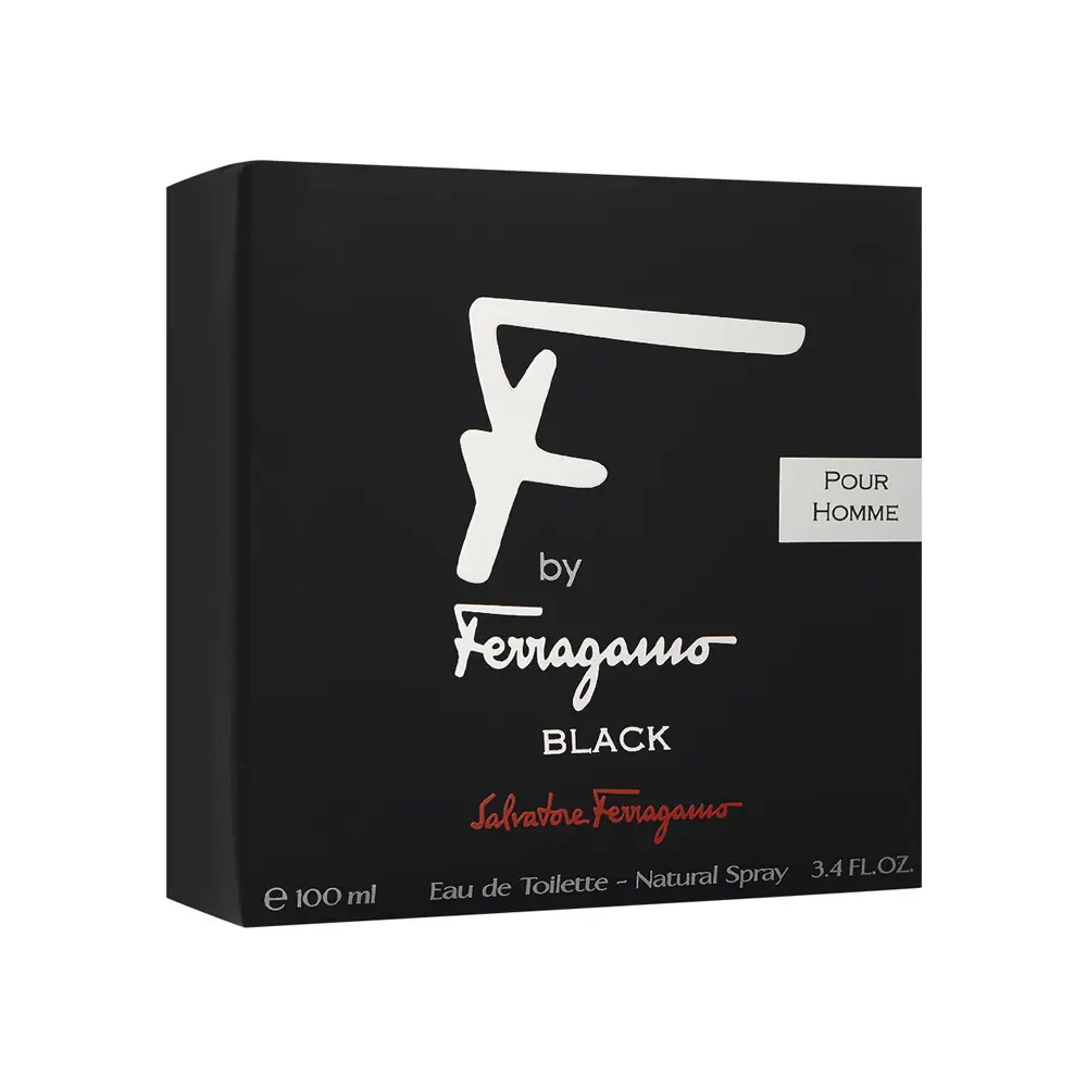 Salvatore Ferragamo F by Black 3.4 oz for men