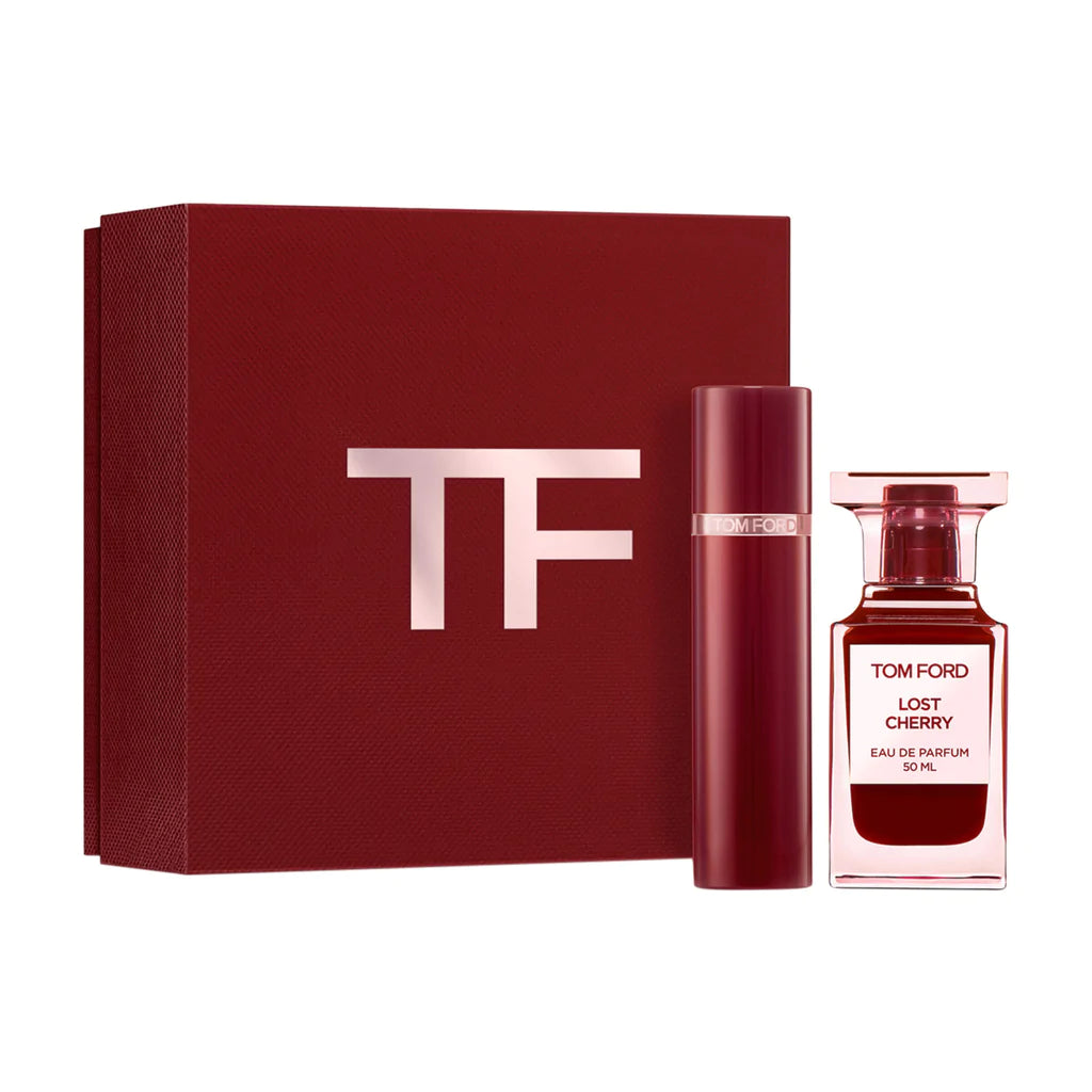 Tom Ford Lost Cherry 2 Piece Set 1.7 oz EDP 10 ML Travel Set for women